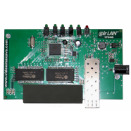 Гигабитов суич @irLAN 1F04G (Transparent VLAN) - 1 x 1G SFP + 4 х 10/100/1000