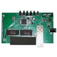 Gigabit switch @irLAN 1F04G (Transparent VLAN - 1 x 1G SFP + 4 х 10/100/1000