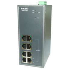 Industrial Unmanageable Fast Ethernet Switch IES-5708 - 8-Port Wide Temperature