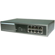 Индустриален Fast Ethernet Суич IPES-5408 - 8-Port 10/100 + 4 PoE Ports
