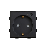WiFi Tuya EU Plug Module w/t Power Monitoring Function- BLACK