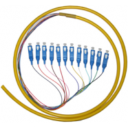 Optical pigtail 12 colour Pigtail Cable - SC/UPC, 12 pcs 0.9mm in different colour SM, 9/125, L=1.5m pigtail