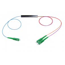 Optical splitter PON PLC 1x2 mini (with APC connectors)