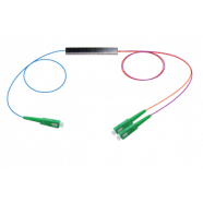 Optical splitter PON PLC 1x2 mini (with APC connectors)