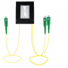 Optical splitter PON PLC 1x2 Module (with APC connectors)