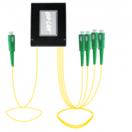 Optical splitter PON PLC 1x4 Module (with APC connectors)
