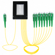 Optical splitter PON PLC 1x8 Module (with APC connectors)
