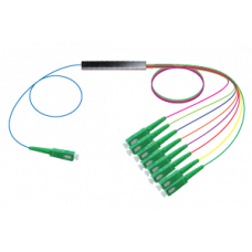 Оптичен сплитер PON PLC 1x8 мини (с APC конектори)