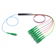 Optical splitter PON PLC 1x8 mini (with APC connectors)