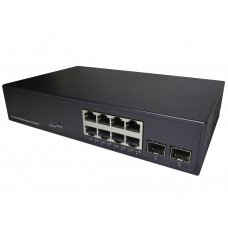 Оптичен суич 10-портa Layer 2 smart+ gigabit GS1510