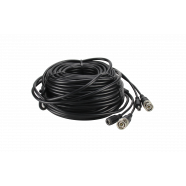 Readdy For Instalation DC+BNC Cable 30m for AHD, TVI, CVI and Analog cameras - BLACK