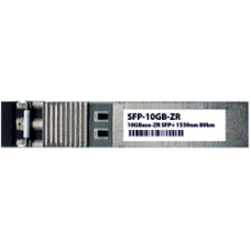 SFP-10G-ZR - 1550nm 80km SFP+ Single-Mode Transceiver with Digital Diagnostic and Monitoring