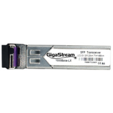 SFP GigaStream 1000BASE-BX-D LC Connector DFB Laser+DDM (Tx:1490 Rx:1310 over one fiber) 20Km