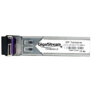 SFP GigaStream 1000BASE-BX-D LC Connector DFB Laser+DDM (Tx:1490 Rx:1310 over one fiber) 20Km