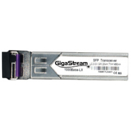 SFP GigaStream BIDI-1.25G-SFP-20BL LC Connector DFB Laser+DDM (Tx:1550 Rx:1310 over one fiber) 20Km