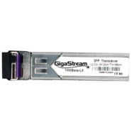 SFP Модул GigaStream 1000BASE-BX-D LC Connector DFB Laser+DDM(Tx:1490 Rx:1310 over one fiber) 20км