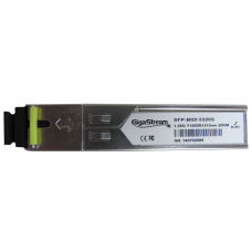 SFP Модул GigaStream SFP-BIDI-LX-B 1.25 G SC Конектор DFB Лазер (Tx:1550 Rx:1310) DDM 20км