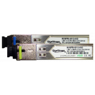 SFP Modules PACK GigaStream BIDI-LX-A(Tx1310) and BIDI-LX-B(Tx1550) 1.25 G SC Connectors FP Laser 3km DDM