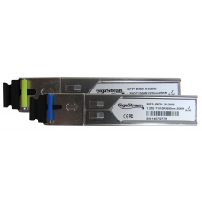 SFP МОДУЛИ КОМПЛЕКТ GigaStream BIDI-LX-A(Tx1310) и BIDI-LX-B(Tx1550) 1.25 G SC конектори DFB Лазер DDM 20км