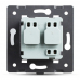 Socket Without Glass Panel - Black
