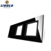Triple Crystal Frame With Two Plugs And Single Sensor Key Color Of Selection
