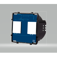 Wifi+RF433 2-gang 1-way Touch Switch Module